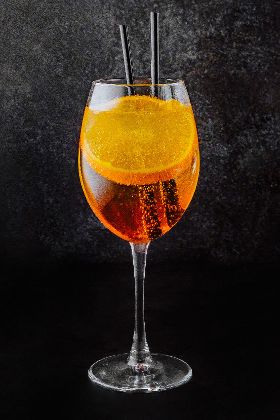Aperol Spritz im eleganten Glas